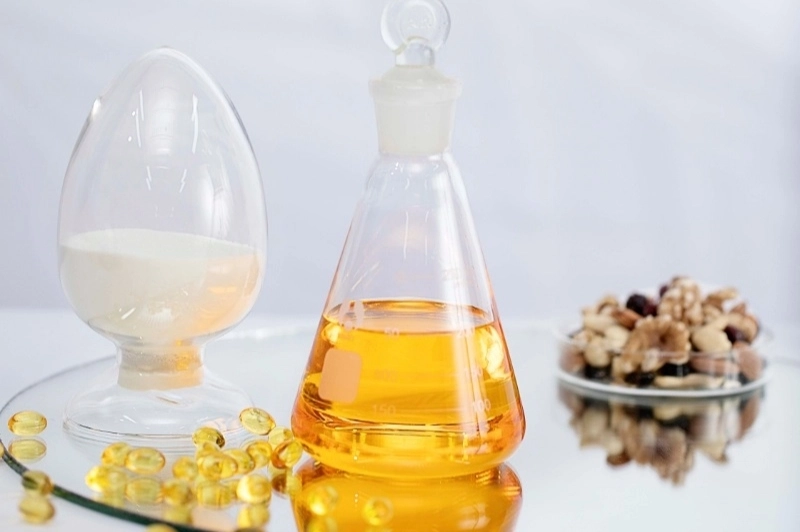Efeitos calmantes e anti-inflamatórios do DHA de algas para cosméticos