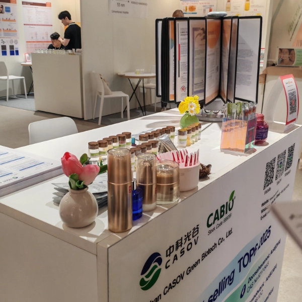 A CASOV participou com sucesso da in-cosmetics Korea 2025!