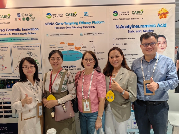 A CASOV participou com sucesso da in-cosmetics Korea 2025!
