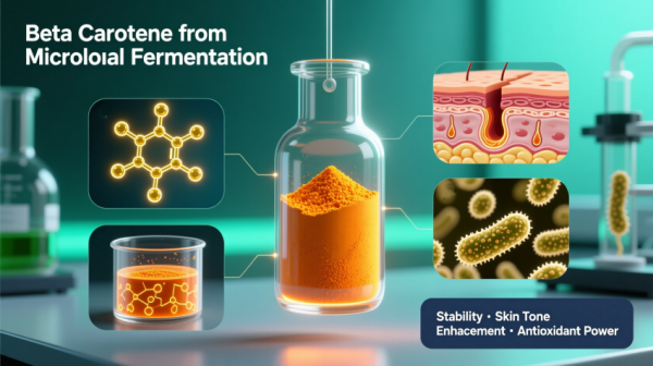 P&oacute; de Betacaroteno: Tecnologia de Fermenta&ccedil;&atilde;o para Uniformizar o Tom da Pele e Benef&iacute;cios Antioxidantes