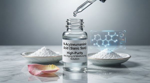 Ácido N-acetilneuramínico (ácido siálico): solução antienvelhecimento e hidratante de alta pureza